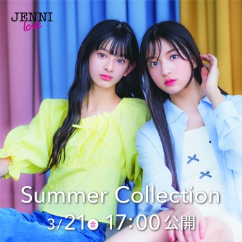 ♡JENNI love SUMMER Collection♡WEBカタログ公開☆彡